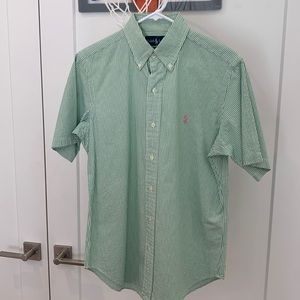 Ralph Lauren button up short sleeve